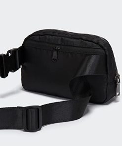 Pander 1L Fanny Pack Everywhere Belt Bag, Bum Bag Crossbody Bags for Women with Adjustable Strap (Black)