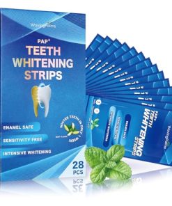 Sensitive Teeth Whitening Strips Kit: Advanced Dental Whitening- 14 Treatments for a Brighter Smile - Safe & Gentle Teeth Whitener (28 Count)